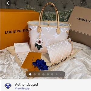 Louis Vuitton By the Pool Neverfull mm NWT